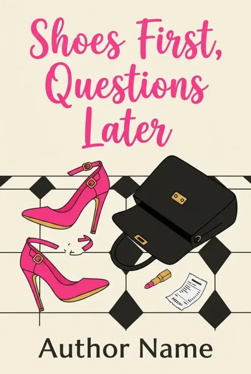 Premade Chick Lit book cover design 09 available for exclusive purchase