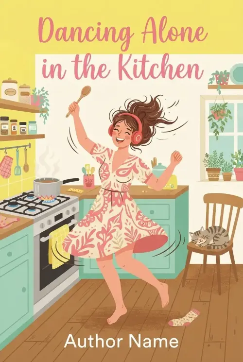 Premade Chick Lit book cover design 18 available for exclusive purchase