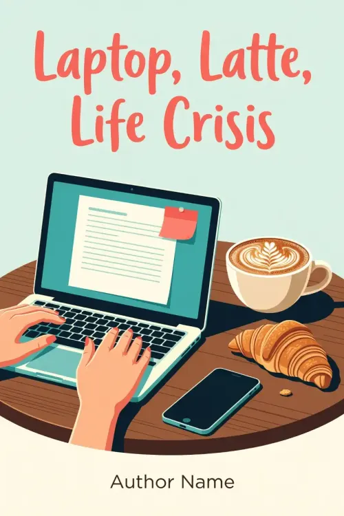 Premade Chick Lit book cover design 44 available for exclusive purchase