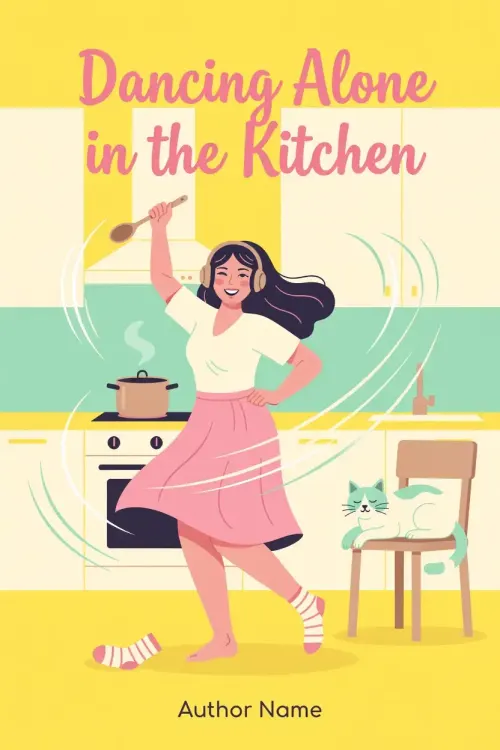 Premade Chick Lit book cover design 45 available for exclusive purchase