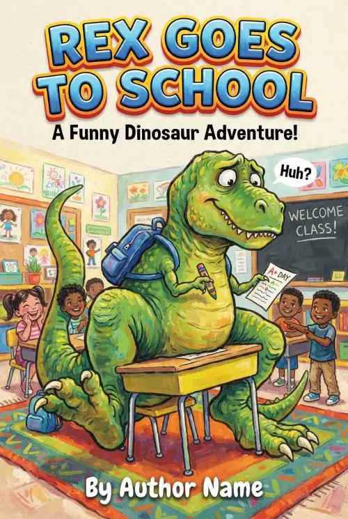 Premade Children's Books book cover design 04 available for exclusive purchase