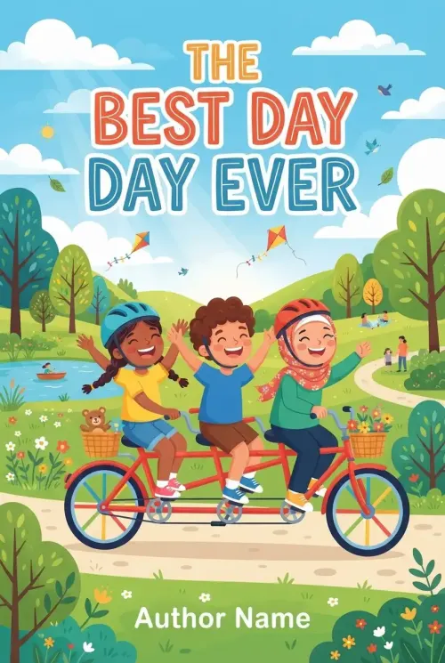 Premade Children's Books book cover design 10 available for exclusive purchase