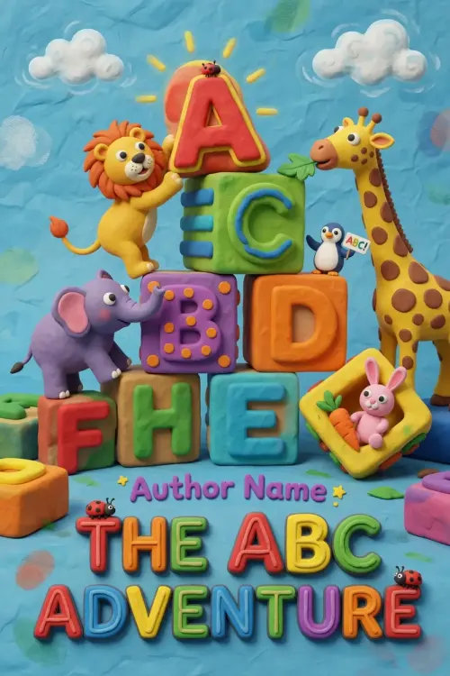 Premade Children's Books book cover design 16 available for exclusive purchase