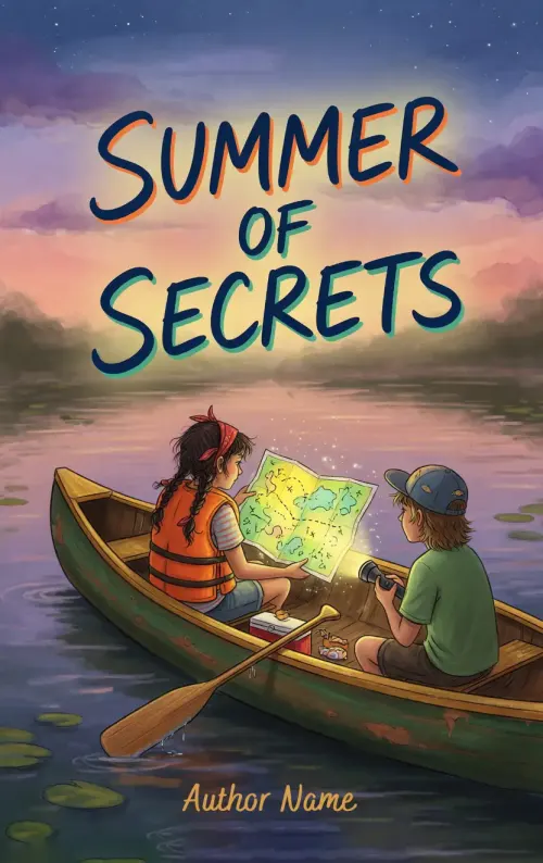 Premade Children's Books book cover design 21 available for exclusive purchase