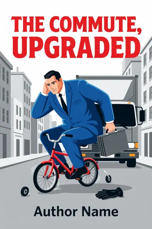 Premade Comedy book cover design 09 available for exclusive purchase