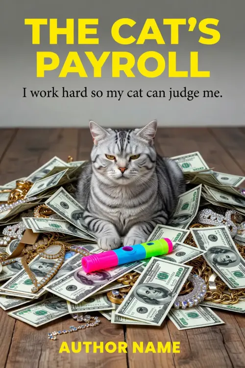 Premade Comedy book cover design 32 available for exclusive purchase