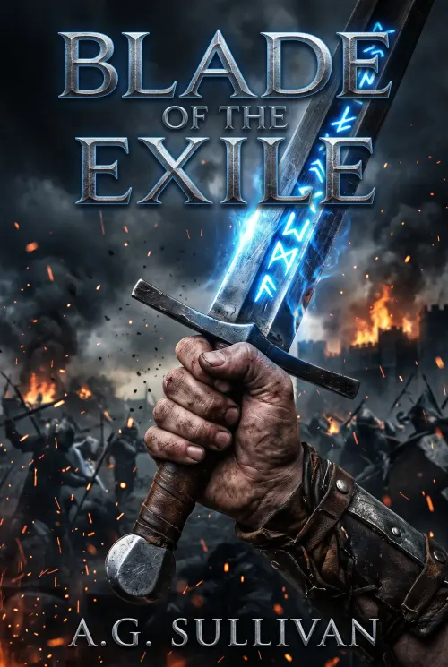 Premade Fantasy book cover design 05 available for exclusive purchase