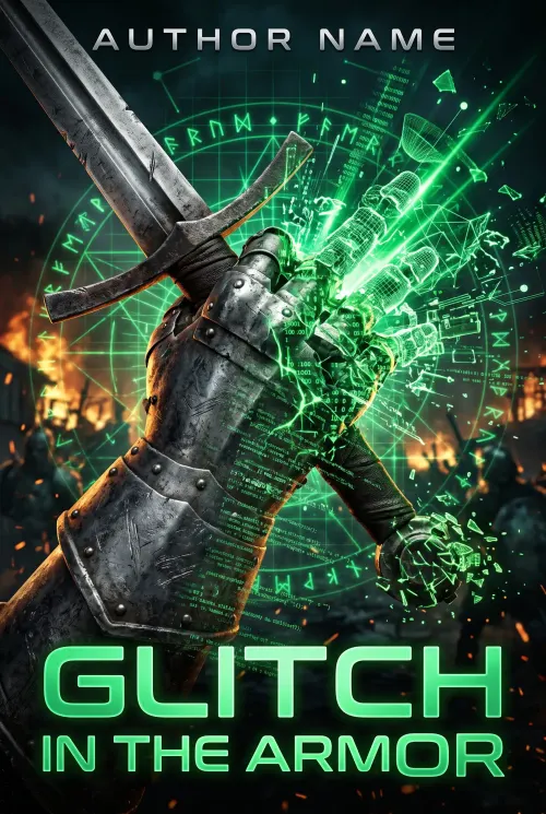 Premade Fantasy book cover design 06 available for exclusive purchase