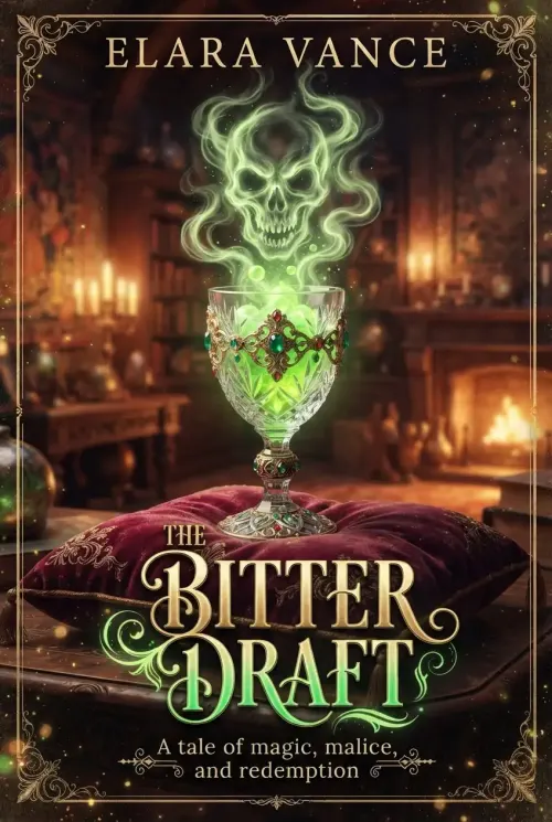 Premade Fantasy book cover design 09 available for exclusive purchase