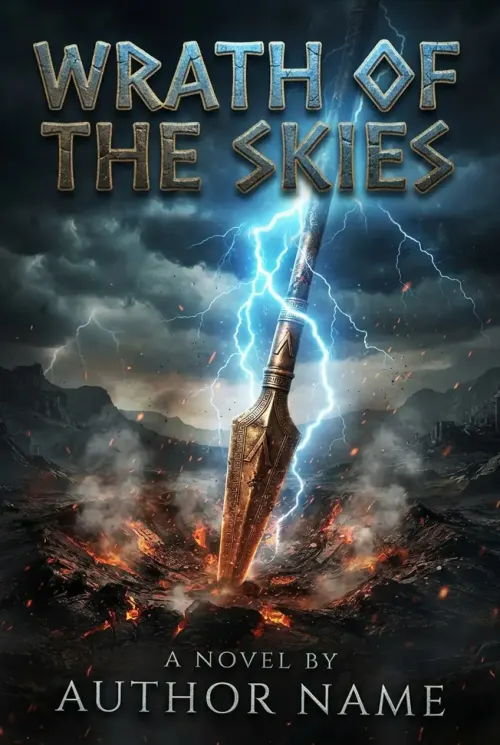 Premade Fantasy book cover design 11 available for exclusive purchase