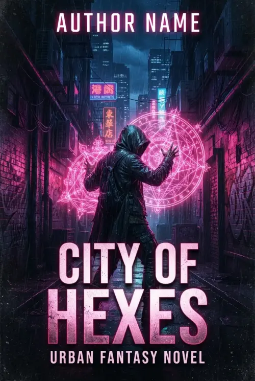 Premade Fantasy book cover design 16 available for exclusive purchase