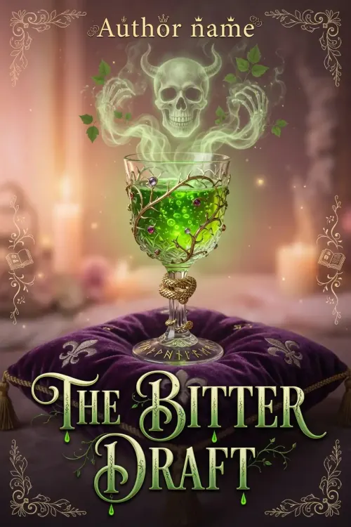 Premade Fantasy book cover design 21 available for exclusive purchase