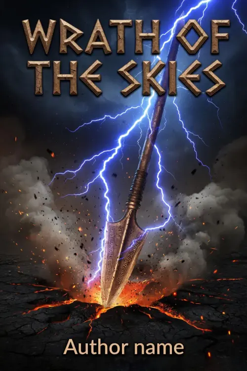 Premade Fantasy book cover design 26 available for exclusive purchase