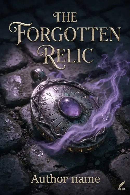 Premade Fantasy book cover design 28 available for exclusive purchase