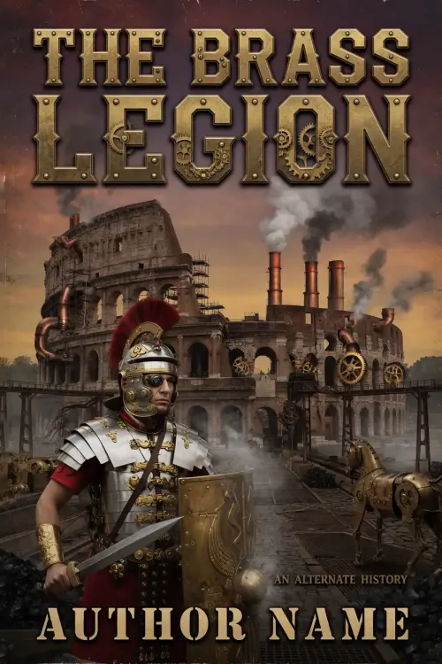 Premade Historical Fiction book cover design 24 available for exclusive purchase