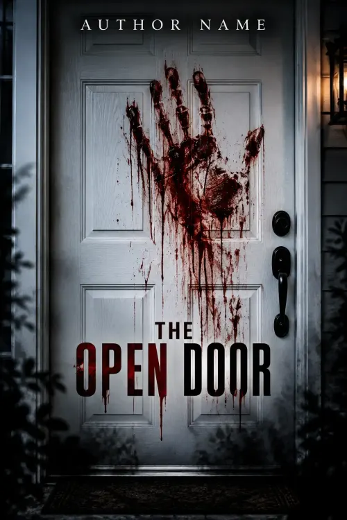 Premade Horror book cover design 02 available for exclusive purchase