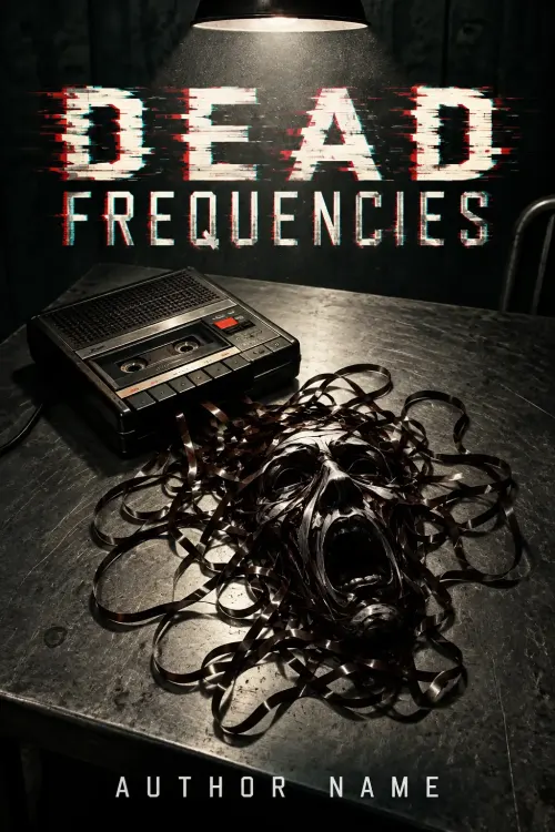 Premade Horror book cover design 03 available for exclusive purchase