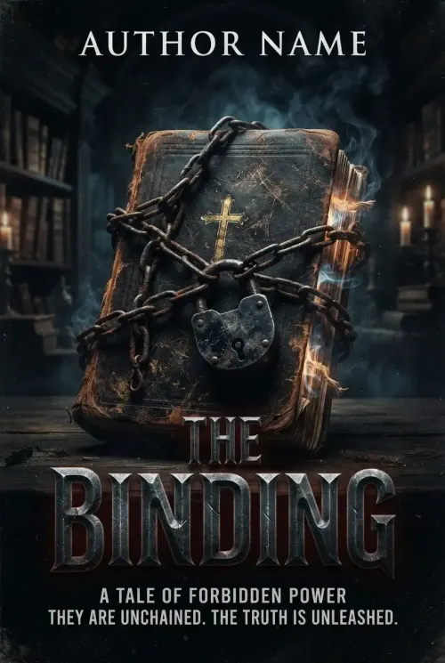 Premade Horror book cover design 09 available for exclusive purchase