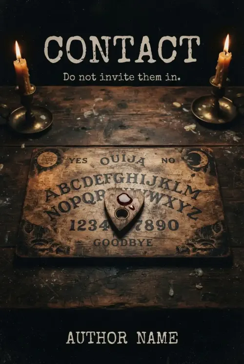 Premade Horror book cover design 12 available for exclusive purchase