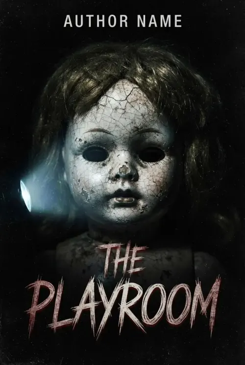 Premade Horror book cover design 18 available for exclusive purchase