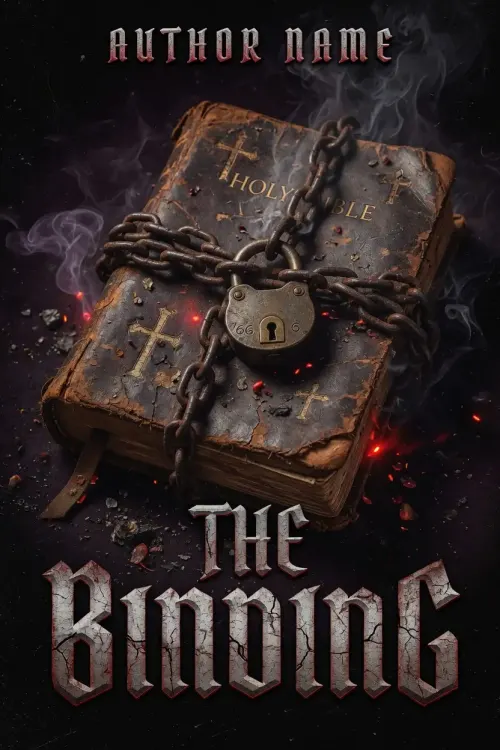 Premade Horror book cover design 20 available for exclusive purchase