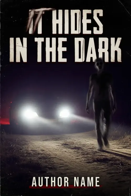 Premade Horror book cover design 26 available for exclusive purchase