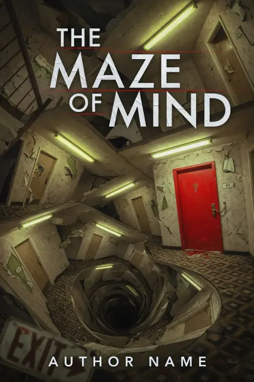 Premade Horror book cover design 29 available for exclusive purchase