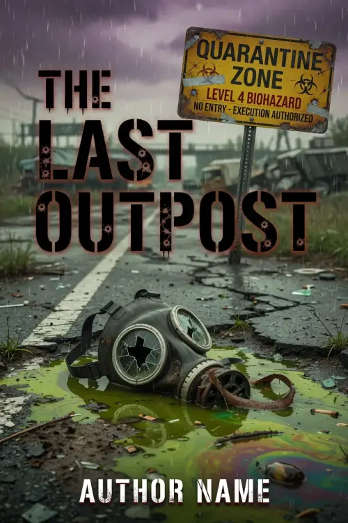 Premade Horror book cover design 31 available for exclusive purchase