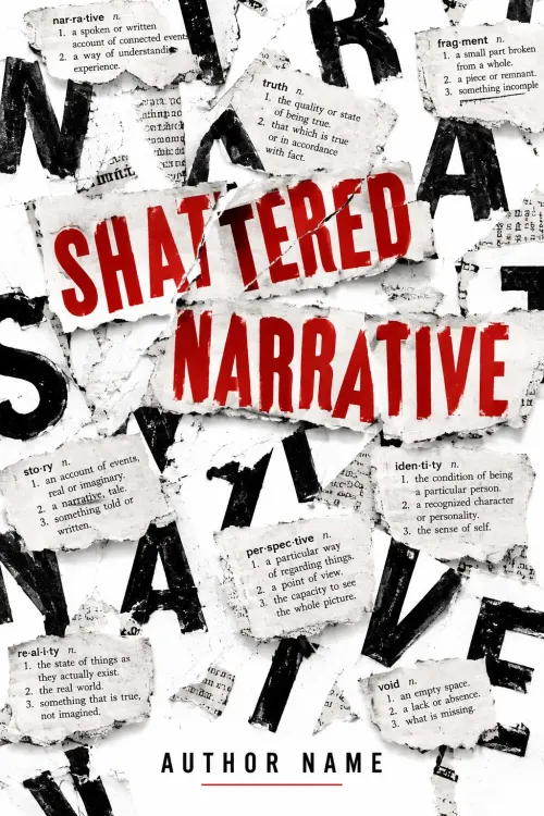Premade Literary Fiction book cover design 10 available for exclusive purchase