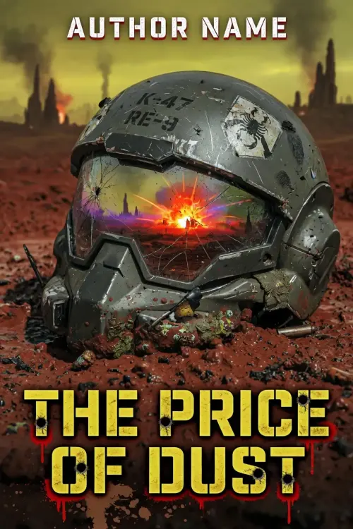 Premade Science Fiction book cover design 09 available for exclusive purchase