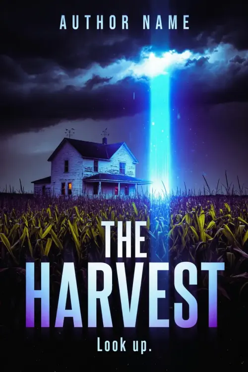 Premade Science Fiction book cover design 17 available for exclusive purchase