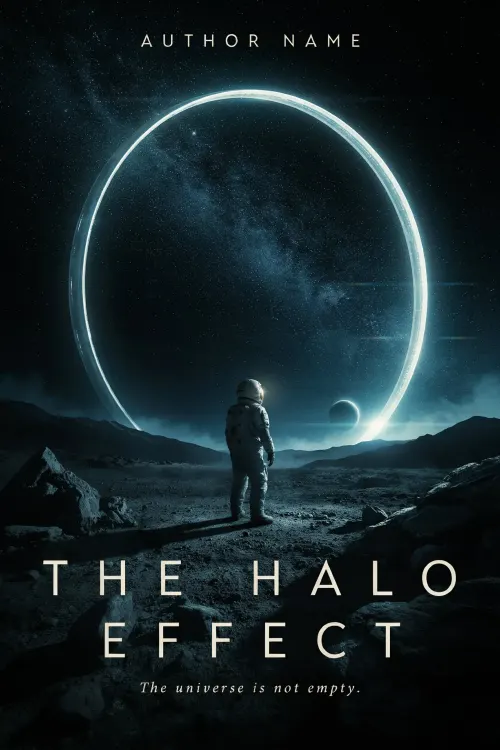 Premade Science Fiction book cover design 36 available for exclusive purchase