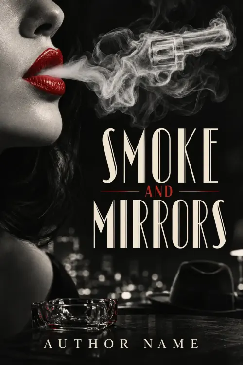 Premade Thriller and Suspense book cover design 03 available for exclusive purchase