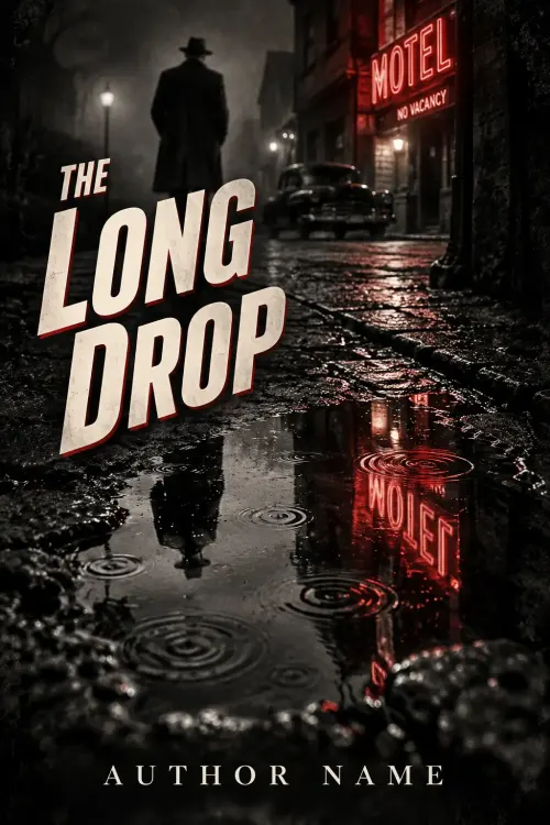 Premade Thriller and Suspense book cover design 06 available for exclusive purchase