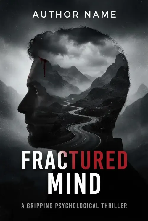 Premade Thriller and Suspense book cover design 18 available for exclusive purchase